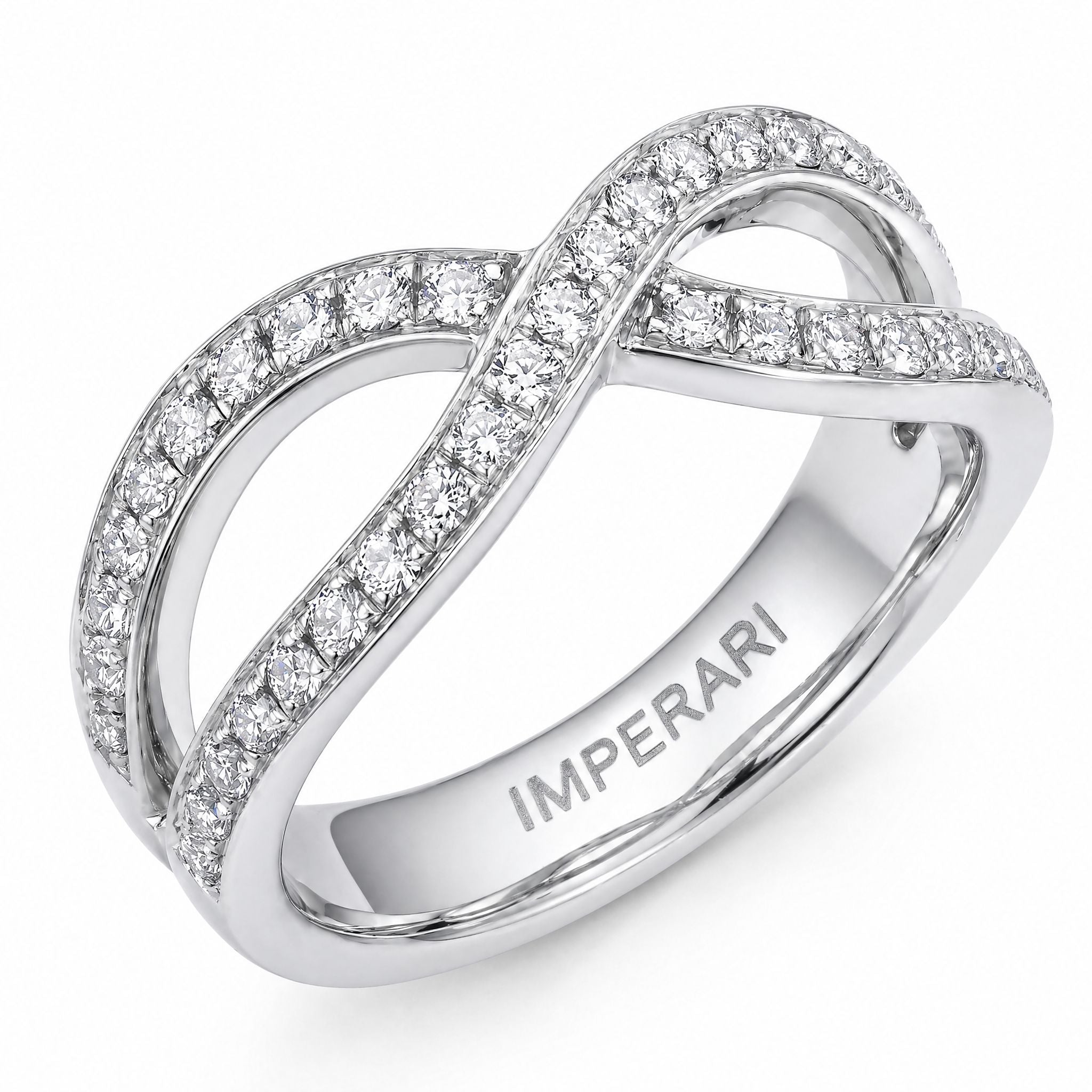 IMPERARI INFINITA – DIAMOND RING WHITE GOLD